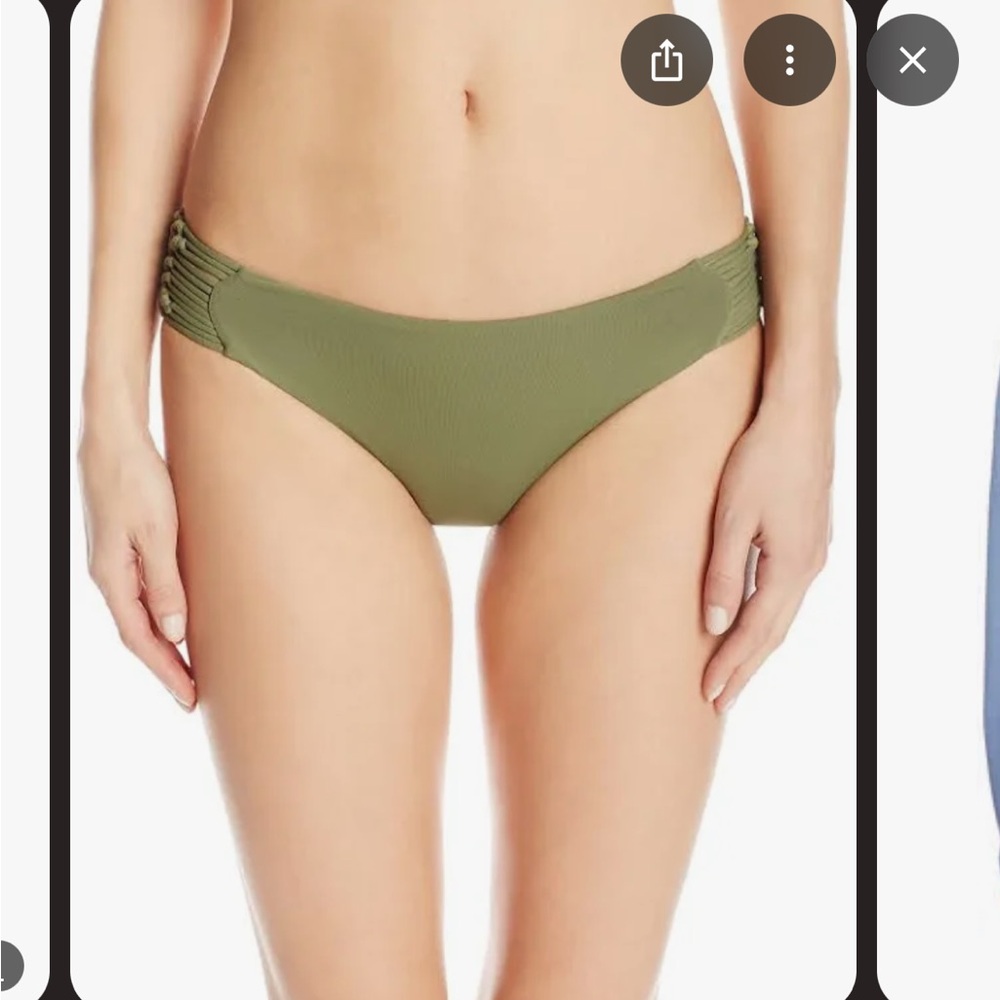 Billabong Women's Olive Bikini Bottoms
